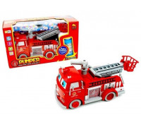 Большая музыкальная пожарная машинка с мыльными пузырями "Pumper" из мультфильма "Тачки"