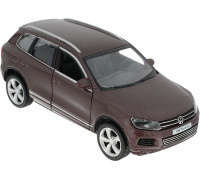 Машина Autotime "Volkswagen Touareg цвет коричневый" 1:43 инерционная модель 