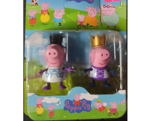 Peppa Pig Игровой набор Семья Пеппы 2 фигурки