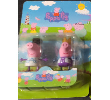 Peppa Pig Игровой набор Семья Пеппы 2 фигурки (расцветка 2)