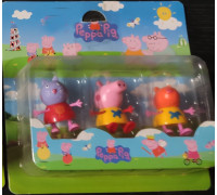 Peppa Pig Игровой набор Семья Пеппы 3 фигурки (расцветка 2)
