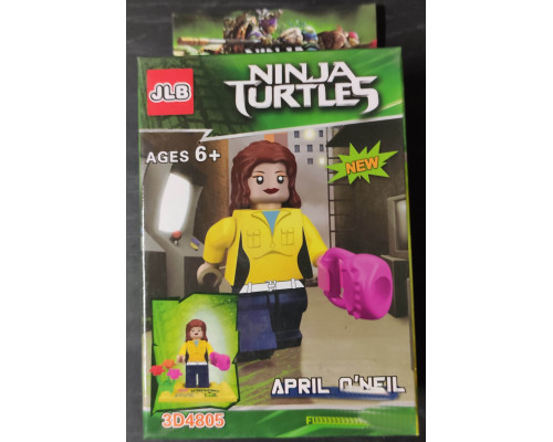 Конструктор аналог Lego Ninja Turtles April O'neil