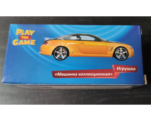 Игрушка "Машинка коллекционная", Play The Game