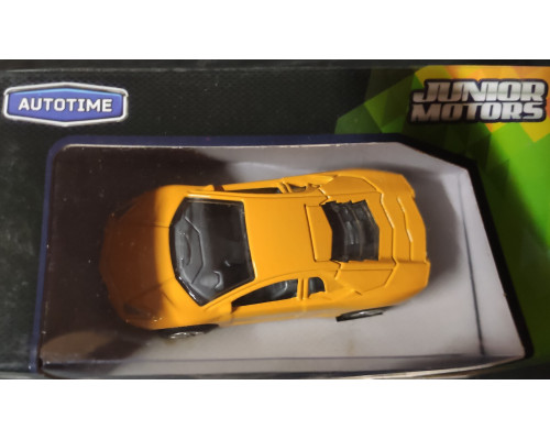 Машина Autotime Junior Motors 1:43 модель желтая