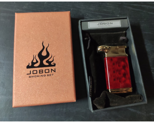 Газовая зажигалка Jobon в подарочной коробке
