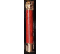 Газовая зажигалка Турбо с цветным пламенем Красная помада