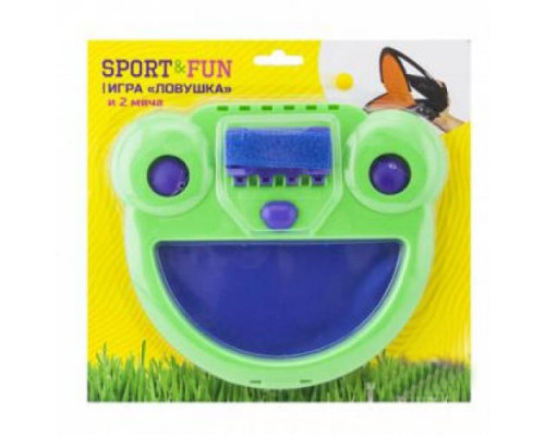 Игрушка-ловушка  "Sport&Fun" + мячи, 2 шт