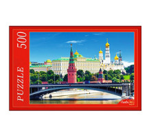 Пазлы Рыжий кот на 500 элементов Вид на Кремль