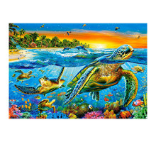 Пазлы Castor Land на 1000 элементов "Морские черепахи"