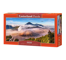 Пазлы Castor Land на 600 элементов Вулкан Бромо, Индонезия