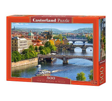 Пазлы Castor Land 500 элементов Мосты Праги
