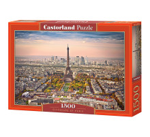 Пазлы на 1500 элементов Castorlаnd "Вид Парижа"