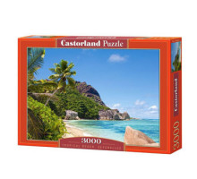 Пазлы Castor Land на 3000 элементов Пляж Сейшелы