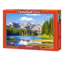 Пазлы Castor Land 3000 элементов Озеро. Италия
