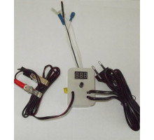 Терморегулятор аналоговый автомат для инкубаторов"Несушка"220В/12В с цифр. измерит. темп. (арт.74)