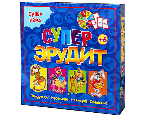 Игра настольная «Супер эрудит»