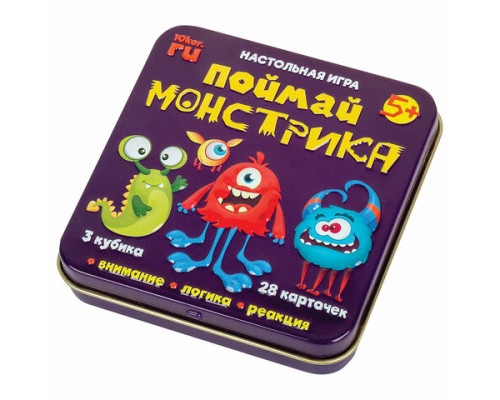 Игра настольная Десятое королевство "Поймай монстрика"