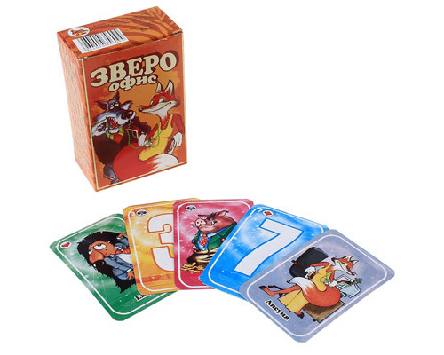 Игра карточная «Зверо-офис»