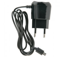 Зарядное устройство сетевое (220 В) RED LINE TCP-1A, кабель micro USB 1 м, выходной ток 1 А, черное
